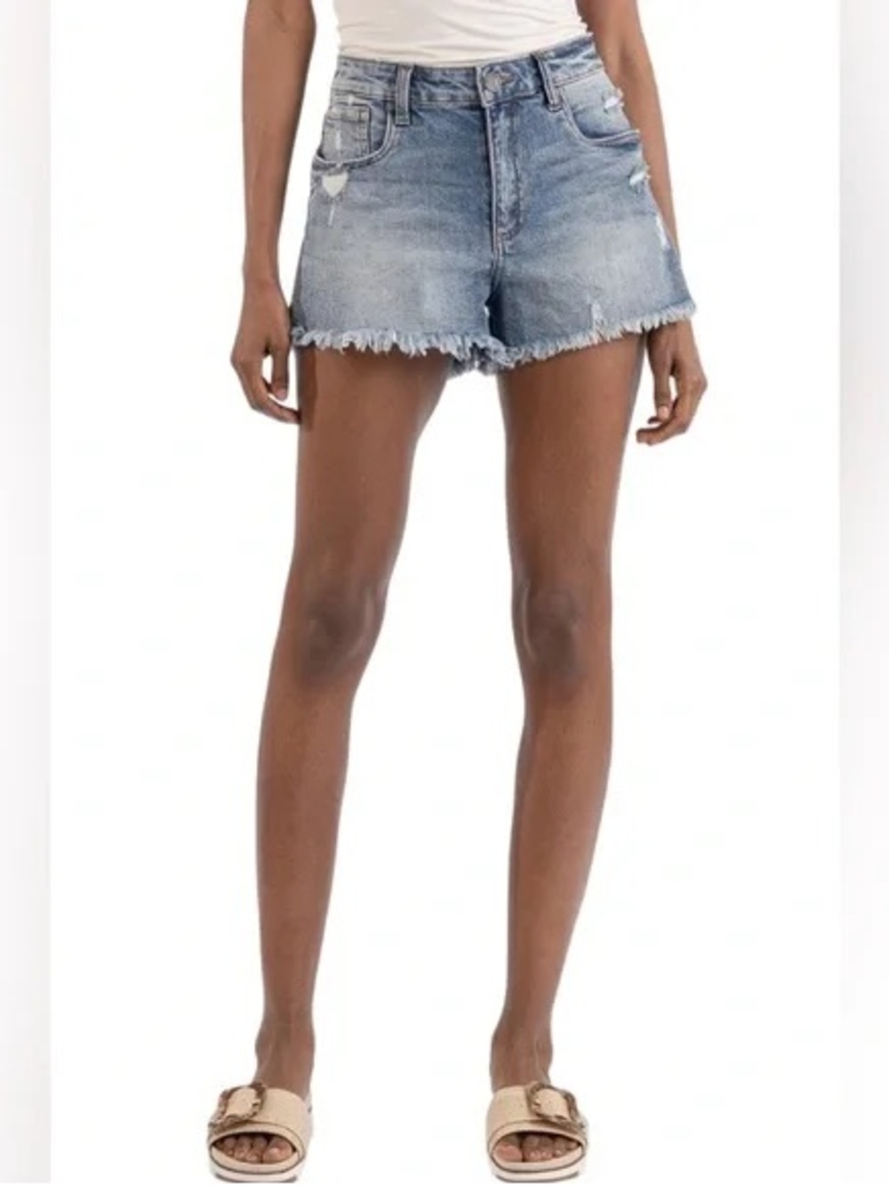 Kut From The Cloth High Rise Jane Short Size 6